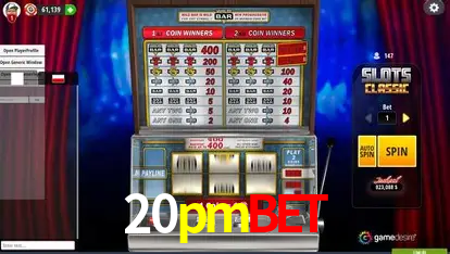 Descubra o Mundo do Cassino Online com 20pmbet